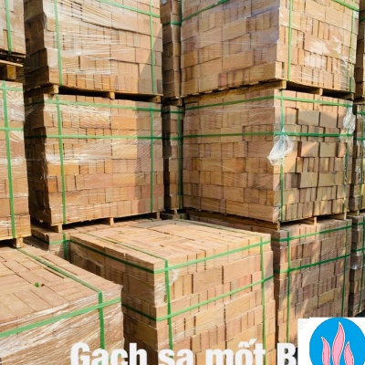 Gạch Chịu Lửa Sa Mốt (H1-Kt : 230x114x65 mm)